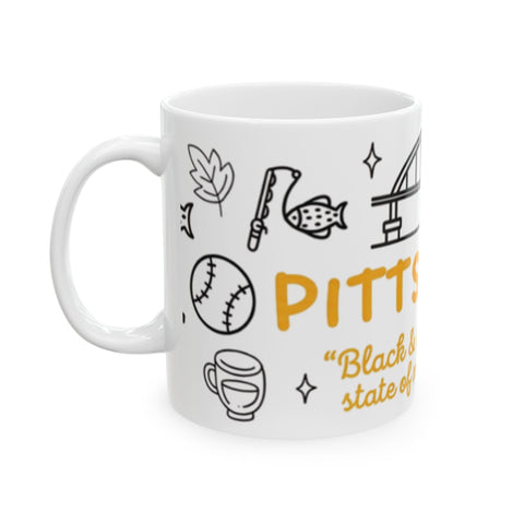 Pittsburgh Doodles Wrap - Coffee Mugs (11oz, 15oz) Mug - YinzerShop