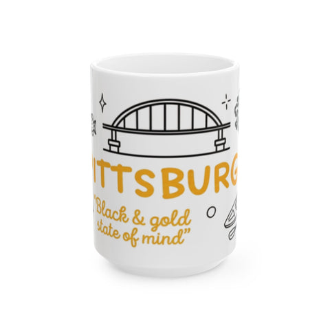 Pittsburgh Doodles Wrap - Coffee Mugs (11oz, 15oz) Mug - YinzerShop
