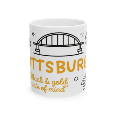 Pittsburgh Doodles Wrap - Coffee Mugs (11oz, 15oz) Mug - YinzerShop