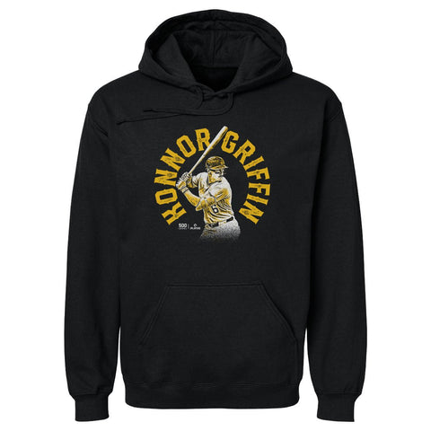 Pittsburgh Emblem Hoodie Konnor Griffin Midweight Cotton Polyester Blend Sweatshirt Men's Hoodie - YinzerShop