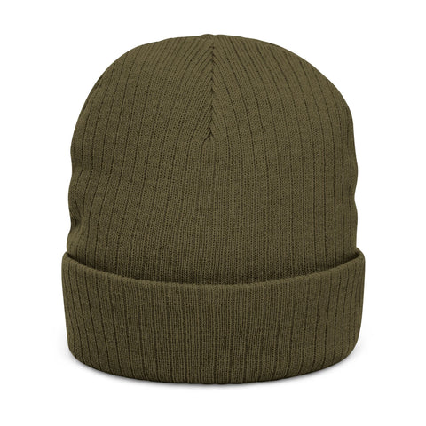 Pittsburgh Embroidered Ribbed Knit Beanie — Cozy City Script Winter Hat Hats - YinzerShop
