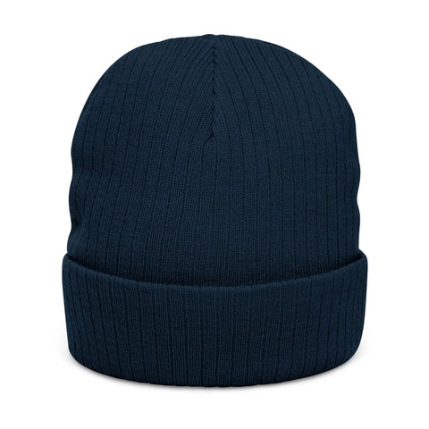 Pittsburgh Embroidered Ribbed Knit Beanie — Cozy City Script Winter Hat Hats - YinzerShop