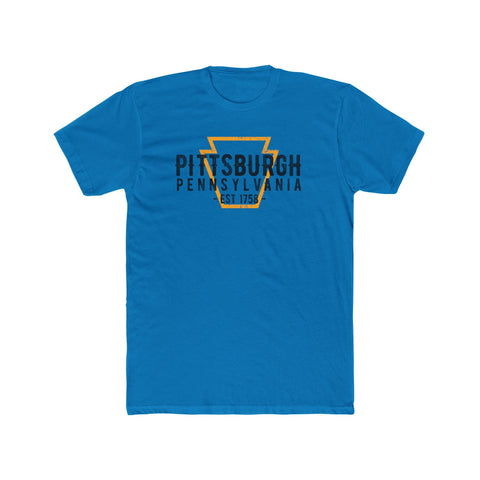 Pittsburgh Established T-Shirt – Premium Fitted Shirt With High Quality Print T-Shirt - YinzerShop