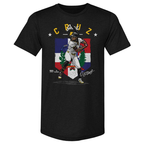 Pittsburgh Flag T-Shirt – Oneil Cruz Slim Fit Crewneck Tee | Lightweight Cotton Men's Premium T-Shirt - YinzerShop