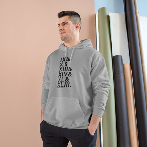 Pittsburgh Football Championships Ampersand - Champion Hoodie Hoodie - YinzerShop