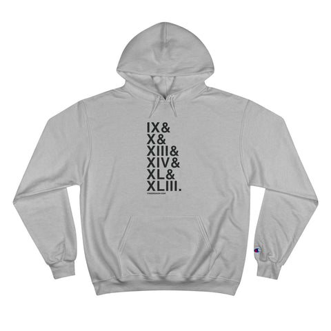 Pittsburgh Football Championships Ampersand - Champion Hoodie Hoodie - YinzerShop