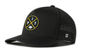 Pittsburgh Football Hat - Adjustable Snapback Closure | Black and Gold Mid Crown Cap | Haka Hat Performance - YinzerShop