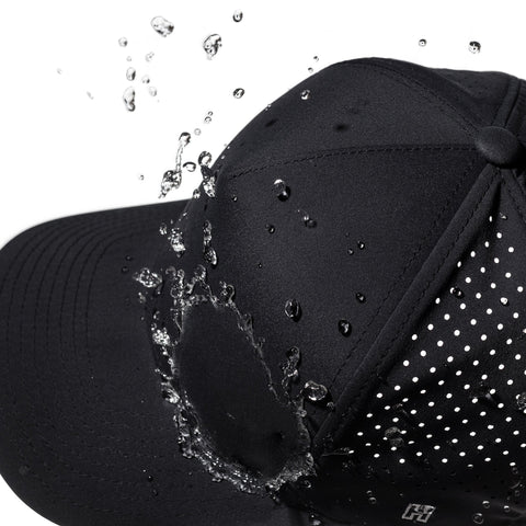 Pittsburgh Football Hat - Adjustable Snapback Closure | Black and Gold Mid Crown Cap | Haka Hat Performance - YinzerShop