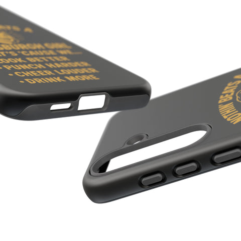 Pittsburgh Girl Phone Case – “Nothin’ Beats a Pittsburgh Girl” Retro Graphic Phone Case - YinzerShop
