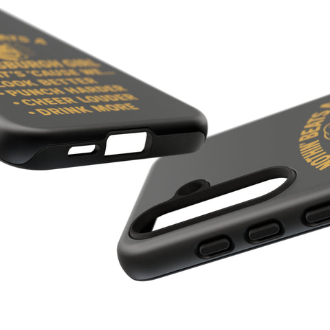 Pittsburgh Girl Phone Case – “Nothin’ Beats a Pittsburgh Girl” Retro Graphic Phone Case - YinzerShop