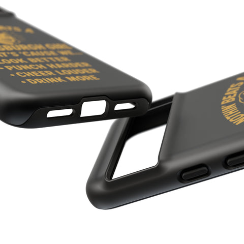 Pittsburgh Girl Phone Case – “Nothin’ Beats a Pittsburgh Girl” Retro Graphic Phone Case - YinzerShop