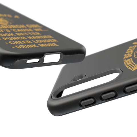 Pittsburgh Girl Phone Case – “Nothin’ Beats a Pittsburgh Girl” Retro Graphic Phone Case - YinzerShop