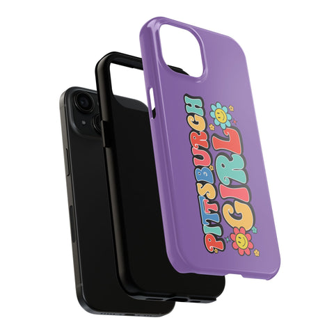 Pittsburgh Girl Retro iPhone Phone Case Mate Tough Phone Case - YinzerShop