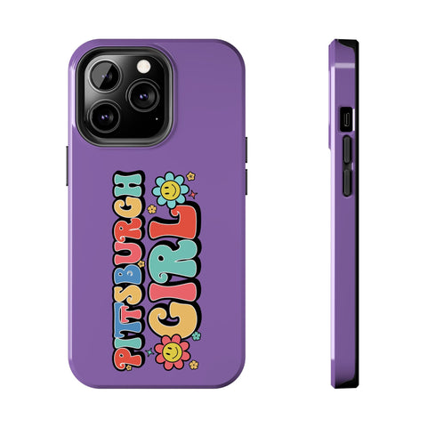 Pittsburgh Girl Retro iPhone Phone Case Mate Tough Phone Case - YinzerShop