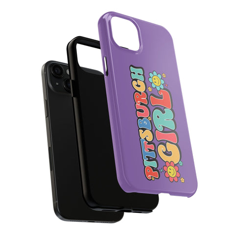 Pittsburgh Girl Retro iPhone Phone Case Mate Tough Phone Case - YinzerShop