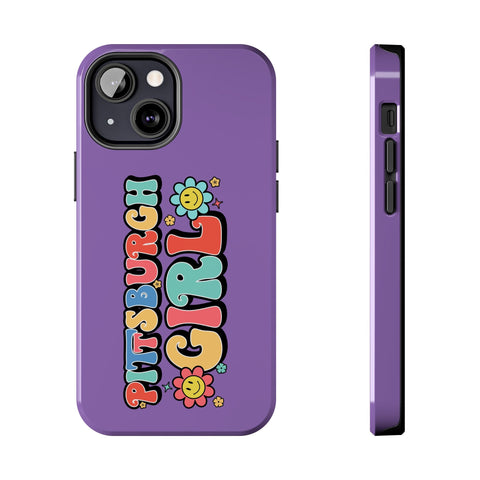 Pittsburgh Girl Retro iPhone Phone Case Mate Tough Phone Case - YinzerShop