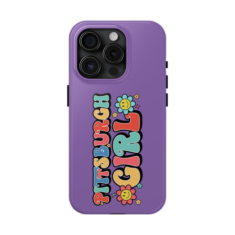 Pittsburgh Girl Retro iPhone Phone Case Mate Tough Phone Case - YinzerShop