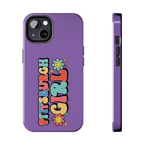 Pittsburgh Girl Retro iPhone Phone Case Mate Tough Phone Case - YinzerShop
