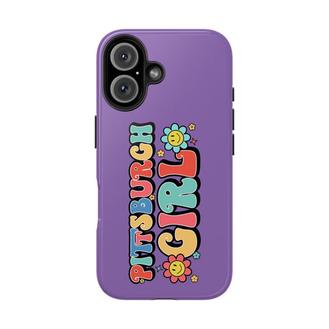Pittsburgh Girl Retro iPhone Phone Case Mate Tough Phone Case - YinzerShop