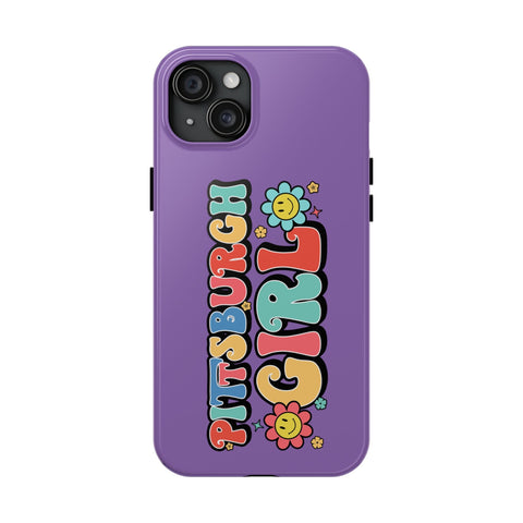 Pittsburgh Girl Retro iPhone Phone Case Mate Tough Phone Case - YinzerShop