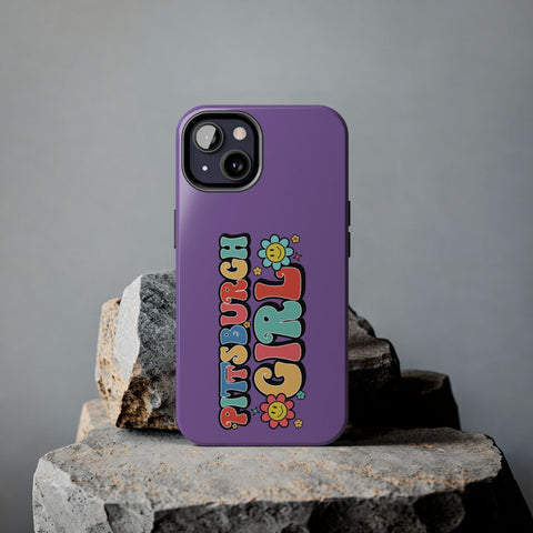 Pittsburgh Girl Retro iPhone Phone Case Mate Tough Phone Case - YinzerShop
