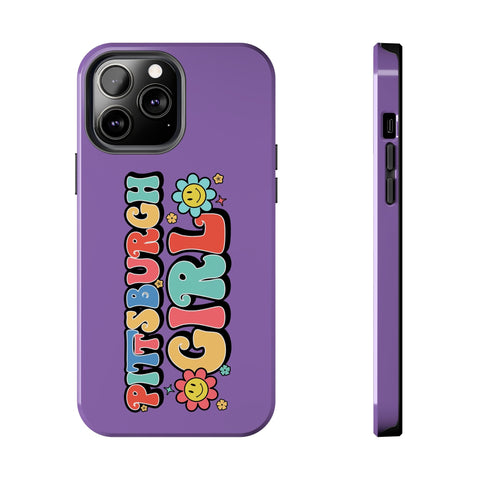 Pittsburgh Girl Retro iPhone Phone Case Mate Tough Phone Case - YinzerShop