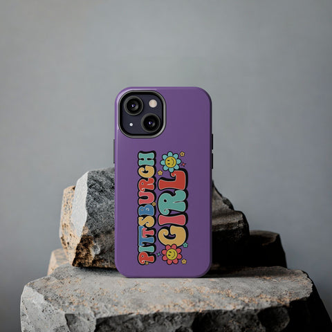 Pittsburgh Girl Retro iPhone Phone Case Mate Tough Phone Case - YinzerShop