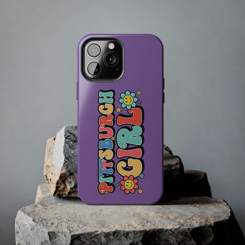 Pittsburgh Girl Retro iPhone Phone Case Mate Tough Phone Case - YinzerShop