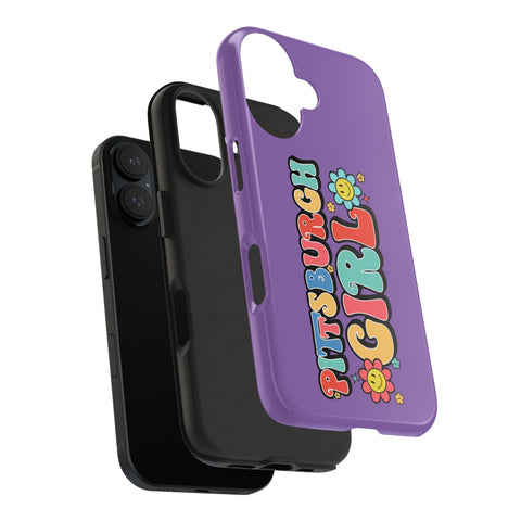 Pittsburgh Girl Retro iPhone Phone Case Mate Tough Phone Case - YinzerShop