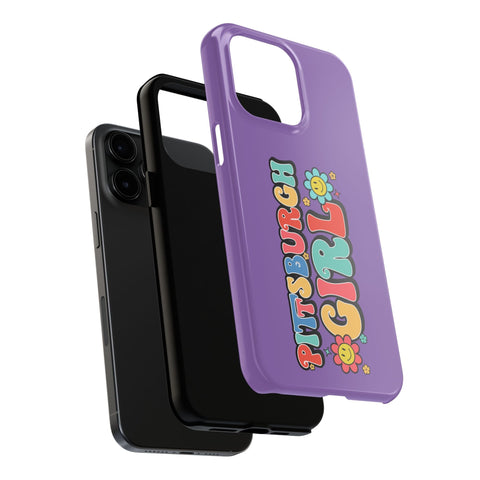 Pittsburgh Girl Retro iPhone Phone Case Mate Tough Phone Case - YinzerShop