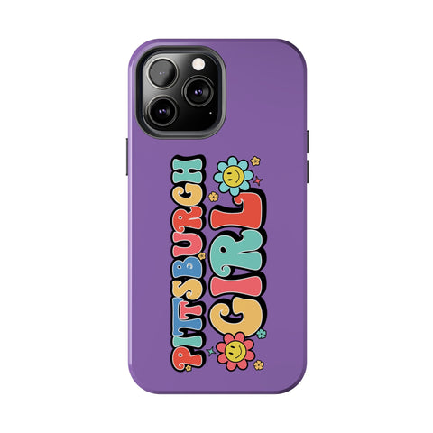 Pittsburgh Girl Retro iPhone Phone Case Mate Tough Phone Case - YinzerShop