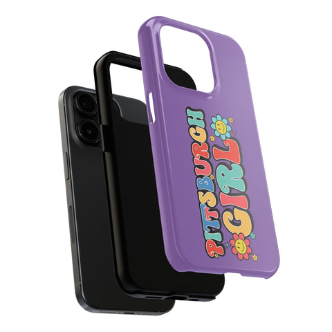 Pittsburgh Girl Retro iPhone Phone Case Mate Tough Phone Case - YinzerShop