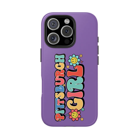 Pittsburgh Girl Retro iPhone Phone Case Mate Tough Phone Case - YinzerShop