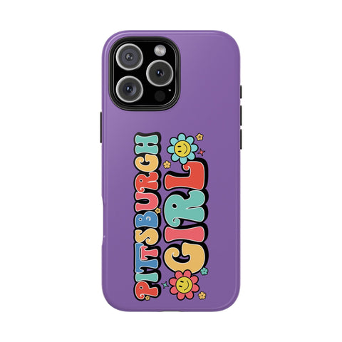 Pittsburgh Girl Retro iPhone Phone Case Mate Tough Phone Case - YinzerShop