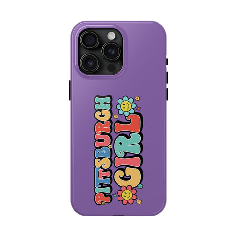 Pittsburgh Girl Retro iPhone Phone Case Mate Tough Phone Case - YinzerShop