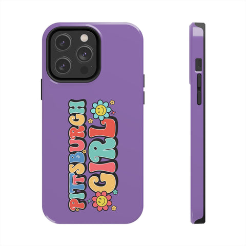 Pittsburgh Girl Retro iPhone Phone Case Mate Tough Phone Case - YinzerShop