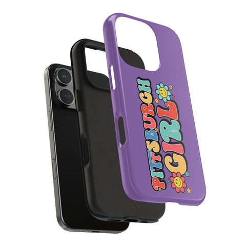 Pittsburgh Girl Retro iPhone Phone Case Mate Tough Phone Case - YinzerShop
