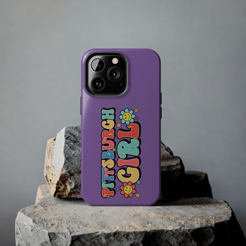Pittsburgh Girl Retro iPhone Phone Case Mate Tough Phone Case - YinzerShop