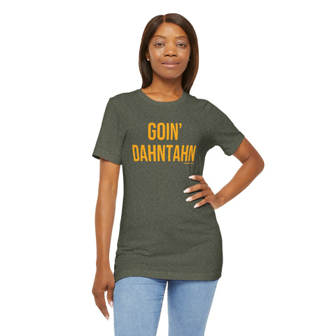 Pittsburgh Goin' Dahntahn Short Sleeve T-Shirt T-Shirt - YinzerShop