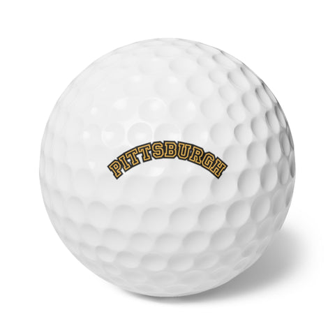 Pittsburgh Golf Balls, 6pcs Accessories - YinzerShop