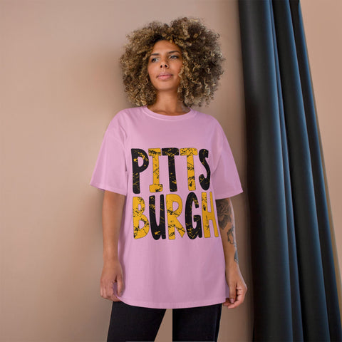 Pittsburgh Graphic Champion T-Shirt T-Shirt - YinzerShop