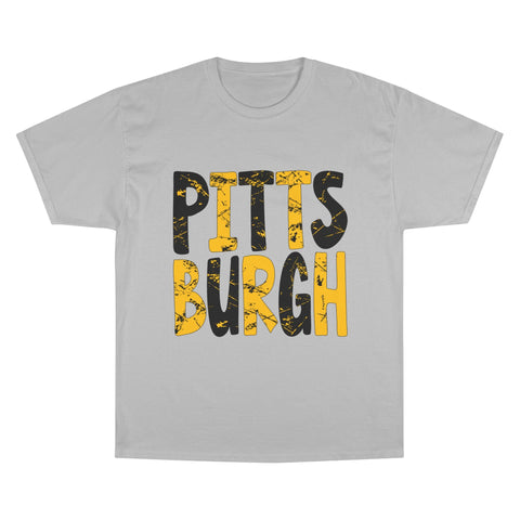 Pittsburgh Graphic Champion T-Shirt T-Shirt - YinzerShop