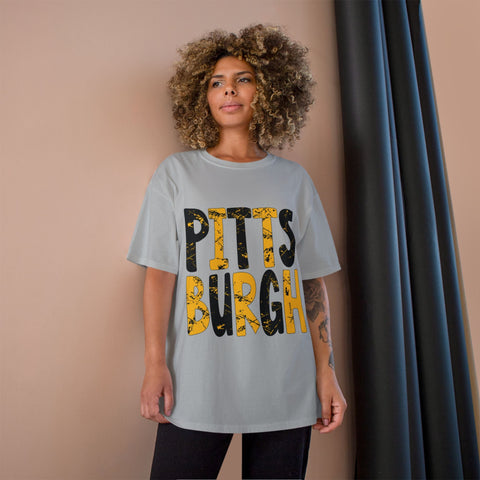 Pittsburgh Graphic Champion T-Shirt T-Shirt - YinzerShop