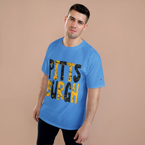 Pittsburgh Graphic Champion T-Shirt T-Shirt - YinzerShop