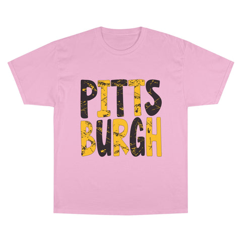 Pittsburgh Graphic Champion T-Shirt T-Shirt - YinzerShop