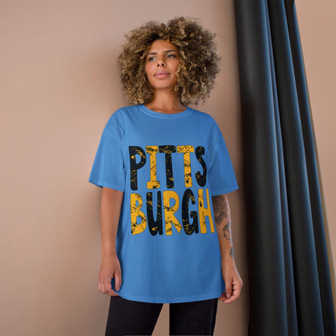 Pittsburgh Graphic Champion T-Shirt T-Shirt - YinzerShop