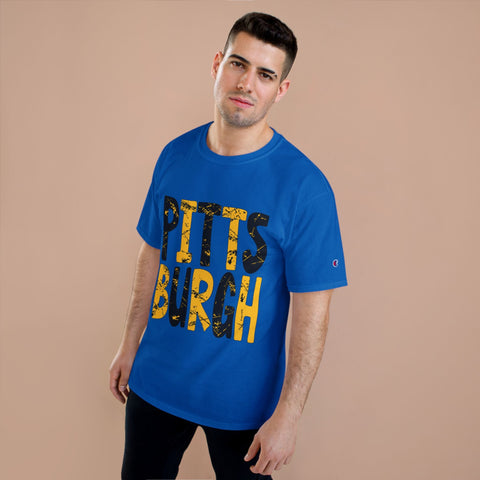 Pittsburgh Graphic Champion T-Shirt T-Shirt - YinzerShop