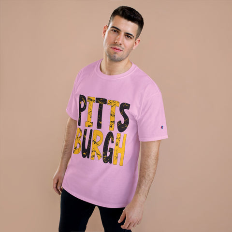 Pittsburgh Graphic Champion T-Shirt T-Shirt - YinzerShop