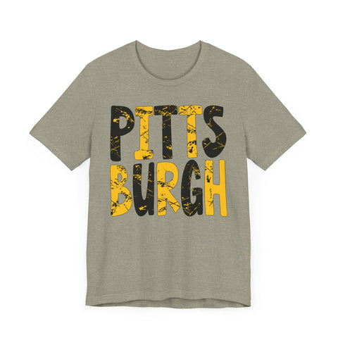 Pittsburgh Graphic Premium Fit T-shirt T-Shirt - YinzerShop