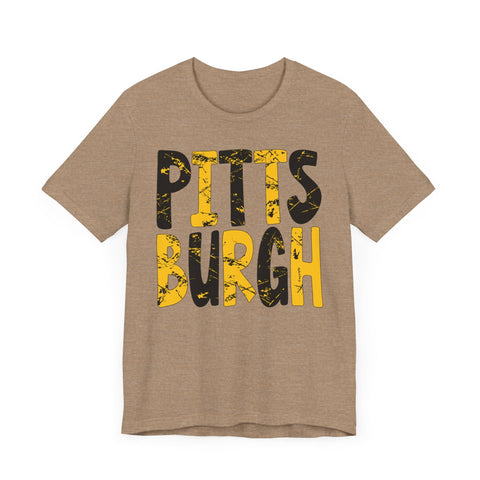 Pittsburgh Graphic Premium Fit T-shirt T-Shirt - YinzerShop
